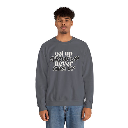 Relentless Drive Crewneck Sweatshirt UNISEX– Stay Warm, Stay Motivated