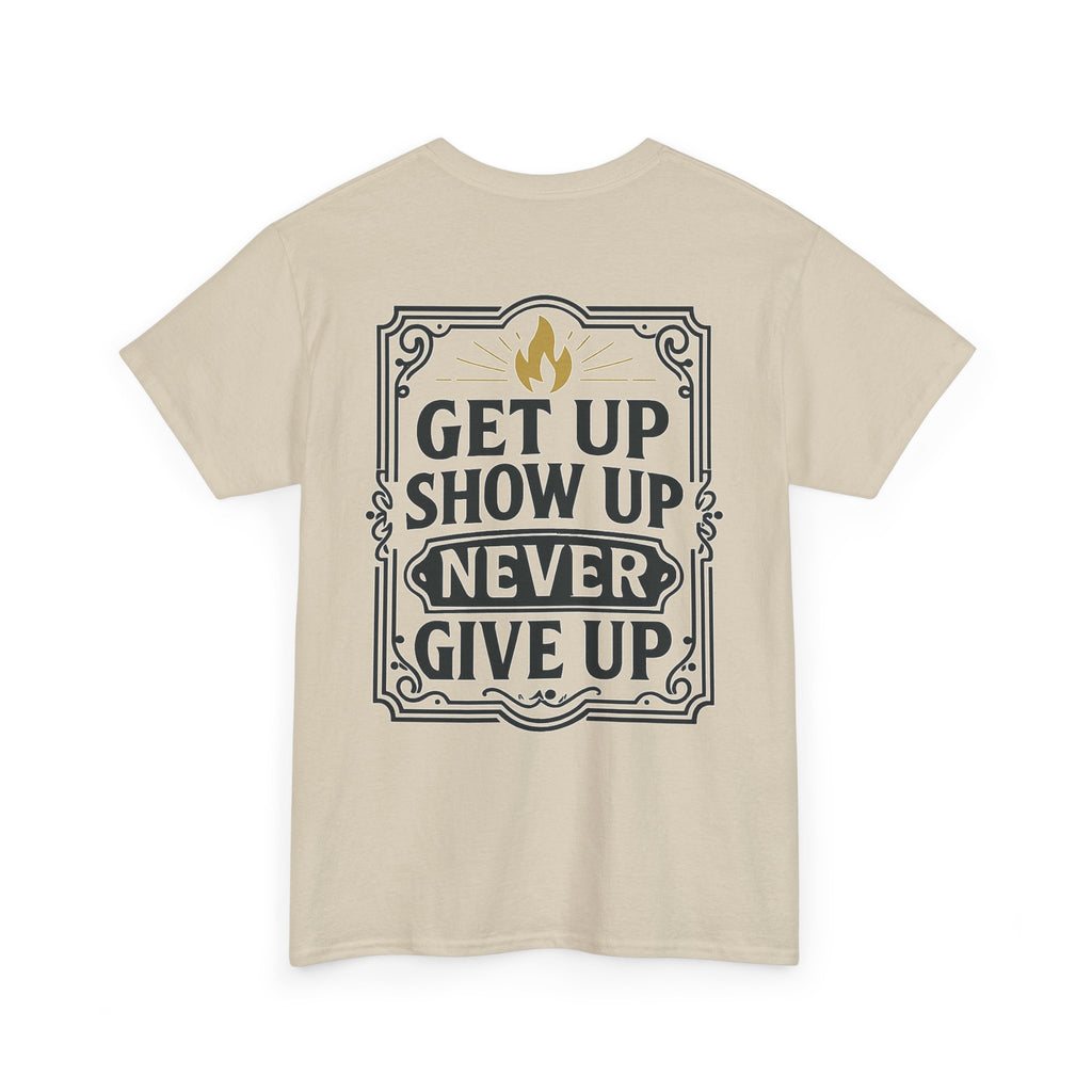 Built In Silence. Unleashed in Iron. Unisex Heavy Cotton Tee