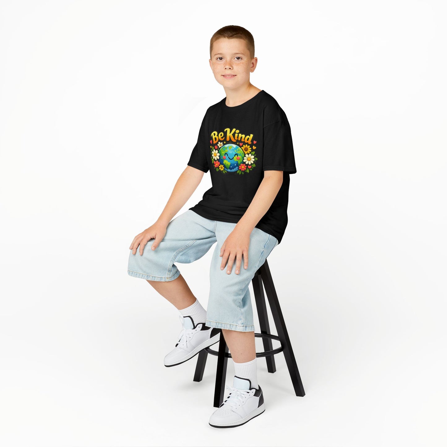 Kids Heavy Cotton™ Tee "Be Kind"