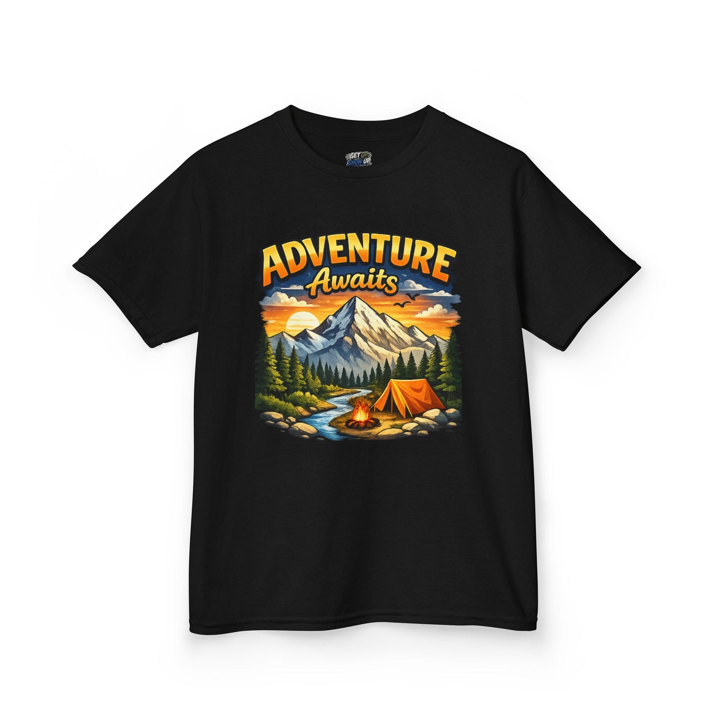 Kids Heavy Cotton™ Tee Adventure Awaits