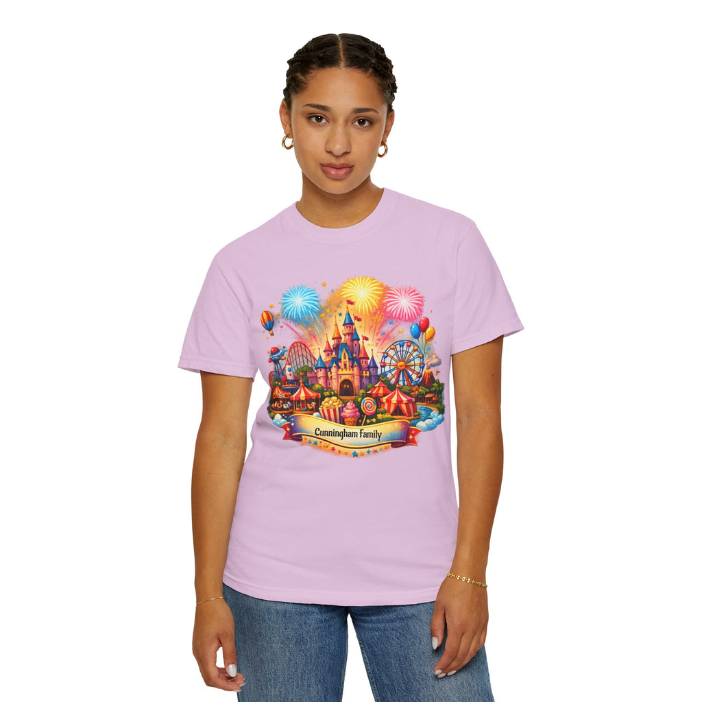 Customizable Name Graphic T-Shirt – for Disney Trips, Theme Park Vacations