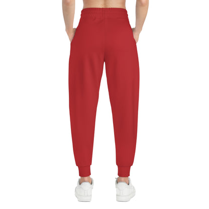 Elite Motivational UNISEX Joggers – Achieve in Comfort & Style (Red)