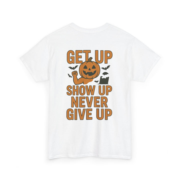 Trick or Sweat. Halloween Unisex Heavy Cotton Tee