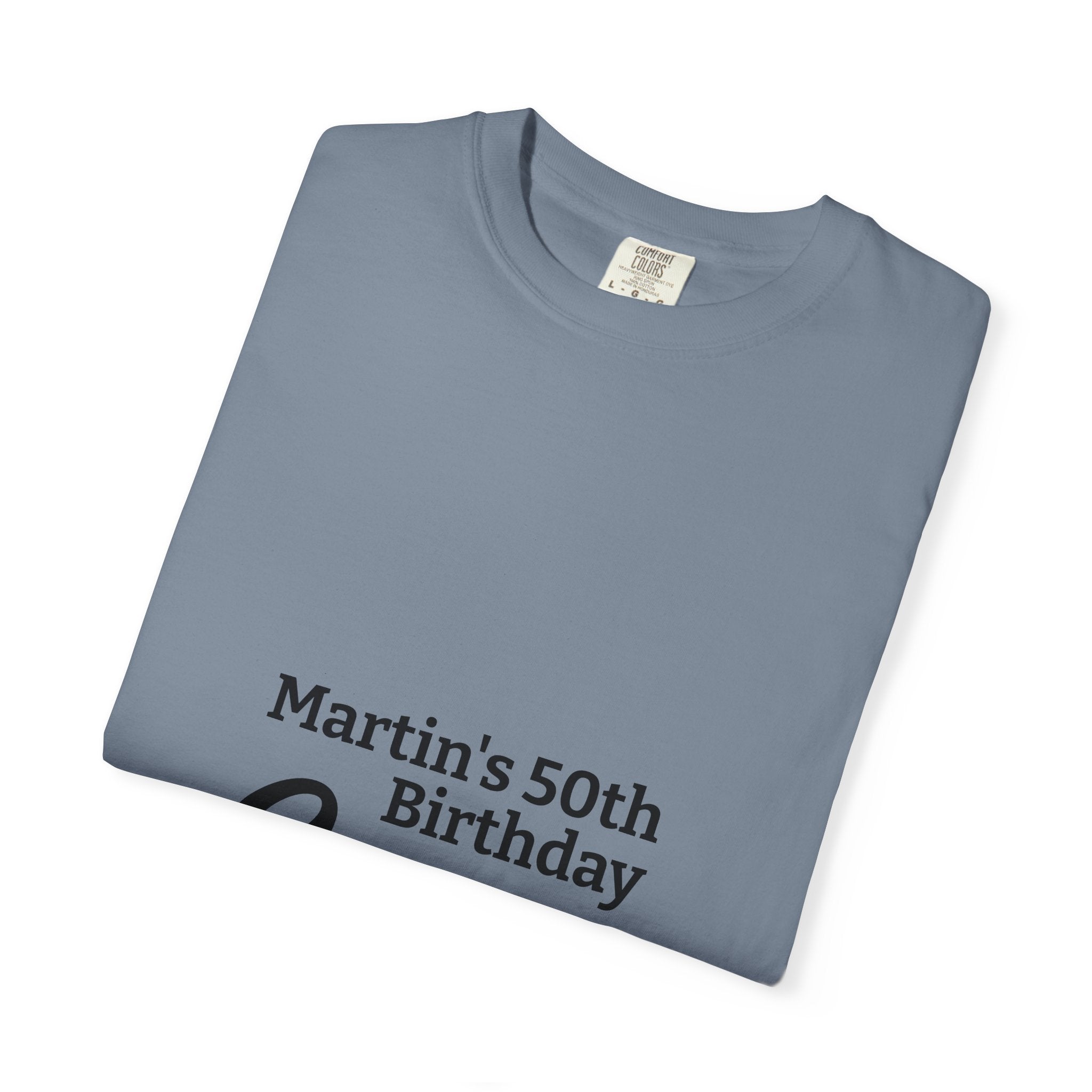 Custom Name & Age Birthday Crew T-Shirt – Personalized Group Shirt