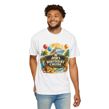 Custom Name Birthday Cruise Shirt