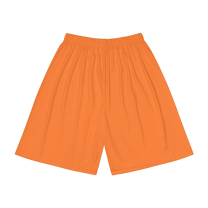 Relentless Performance Men’s Sports Shorts (Light Orange)