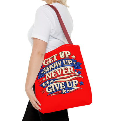 Patriotic 4th of July Tote Bag | Reusable American Pride Shopping Bag | USA Independence Day Beach, Grocery & Everyday Carry Tote