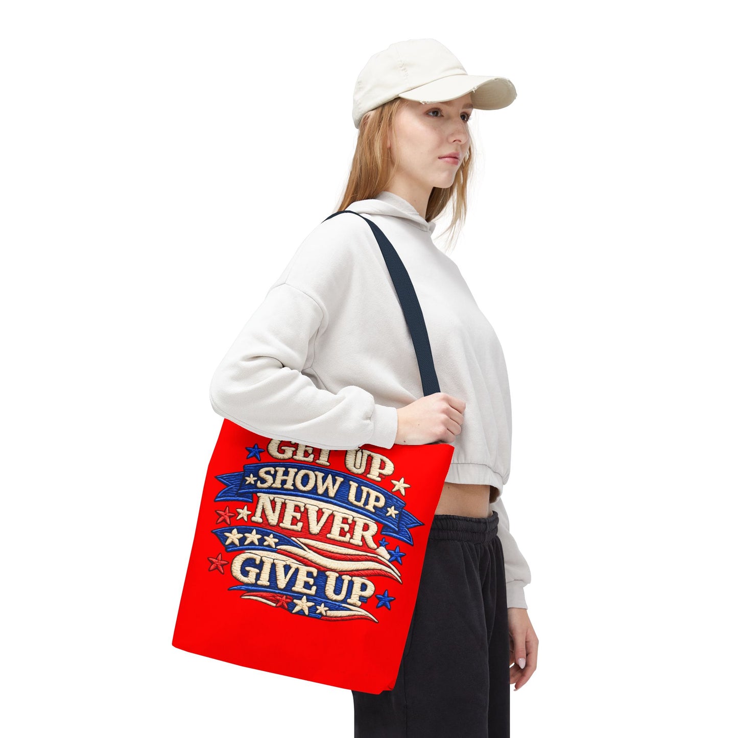 Patriotic 4th of July Tote Bag | Reusable American Pride Shopping Bag | USA Independence Day Beach, Grocery & Everyday Carry Tote