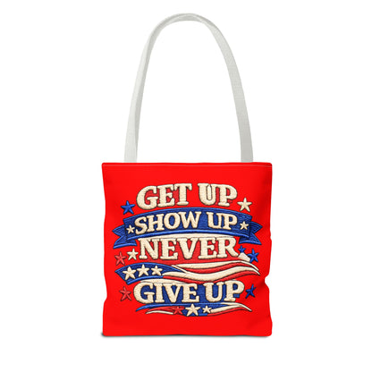 Patriotic 4th of July Tote Bag | Reusable American Pride Shopping Bag | USA Independence Day Beach, Grocery & Everyday Carry Tote