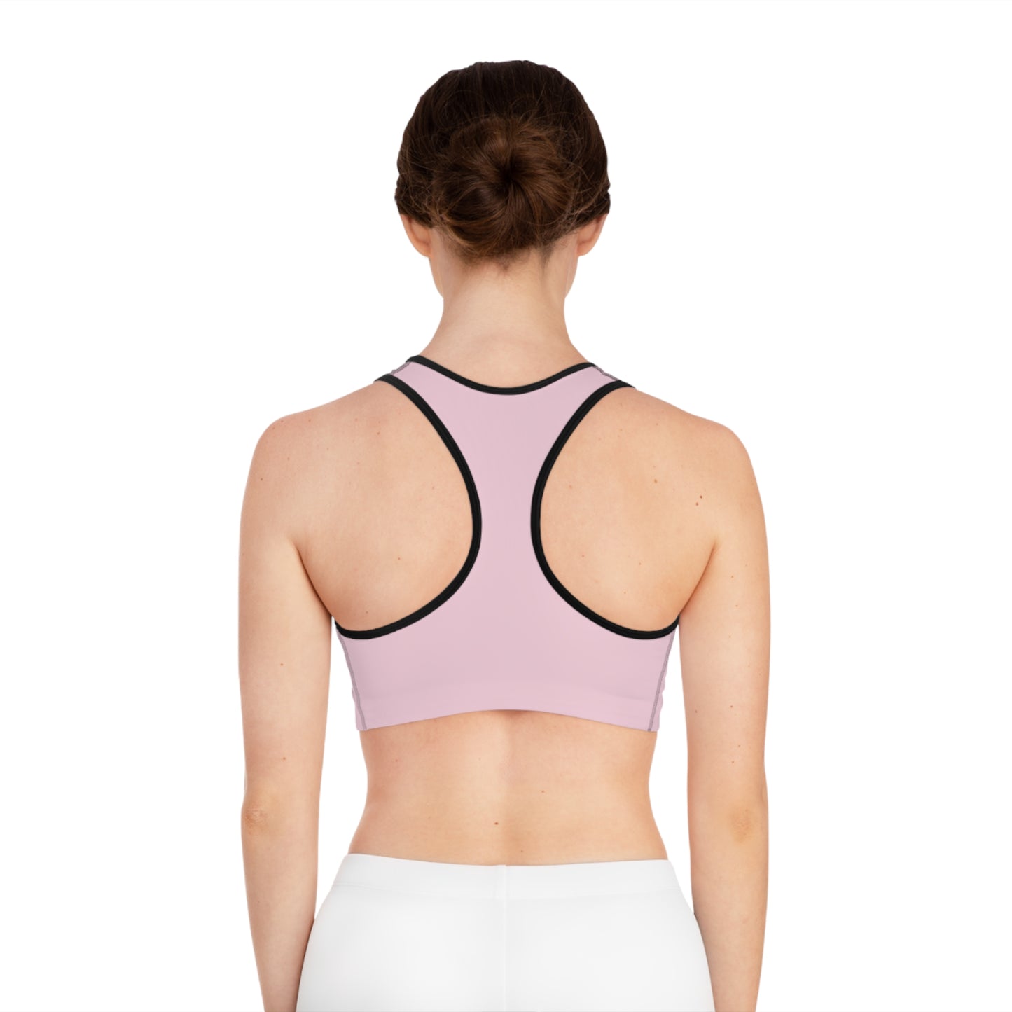 No Excuses Sports Bra – Train Hard, Stay Supported (Light Pink)