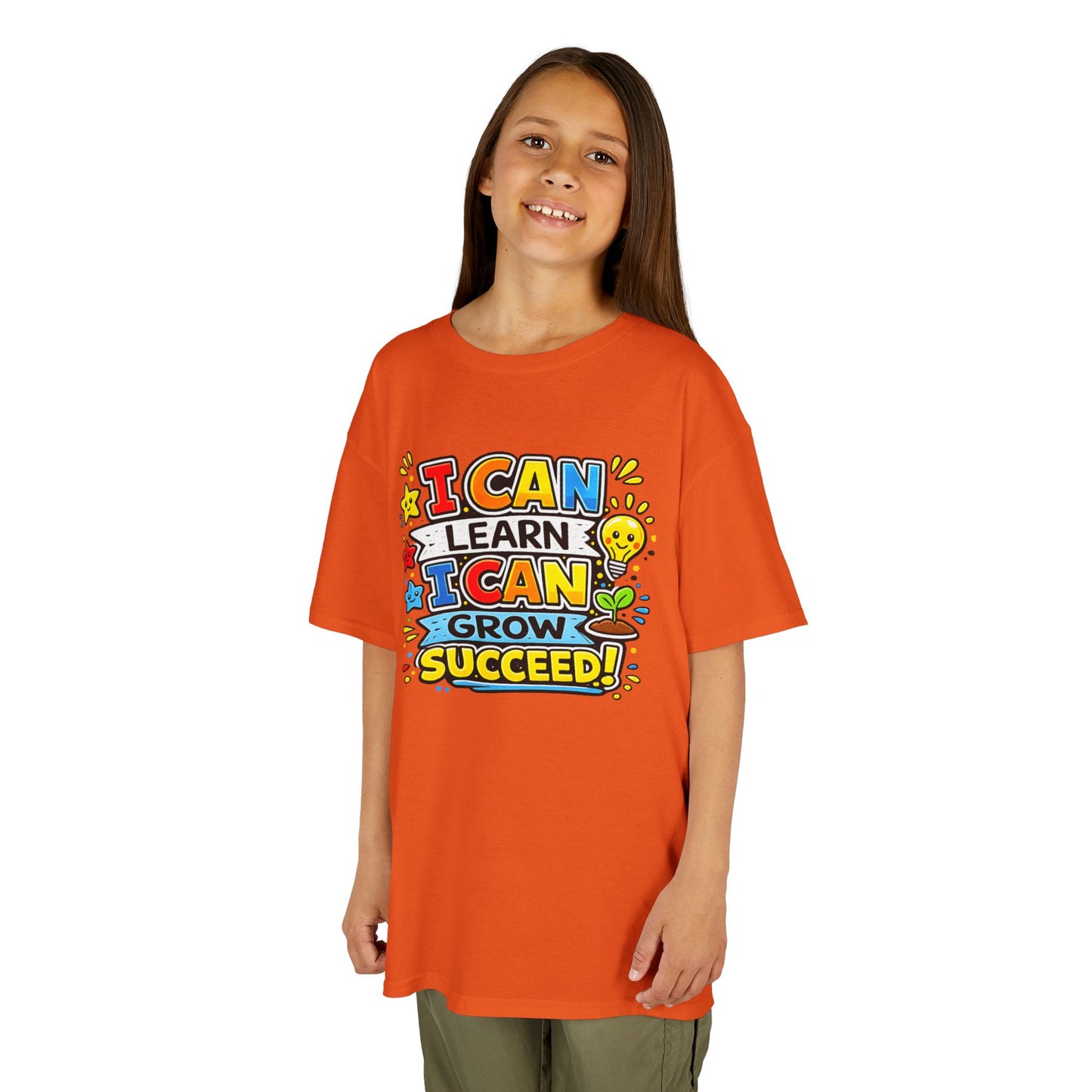 Kids Heavy Cotton™ Motivational Shirt