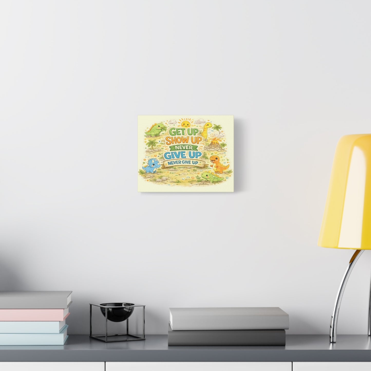 Kids Inspirational Canvas Wall Art – Premium Motivational Canvas Print for Bedroom, Playroom & Nursery Décor
