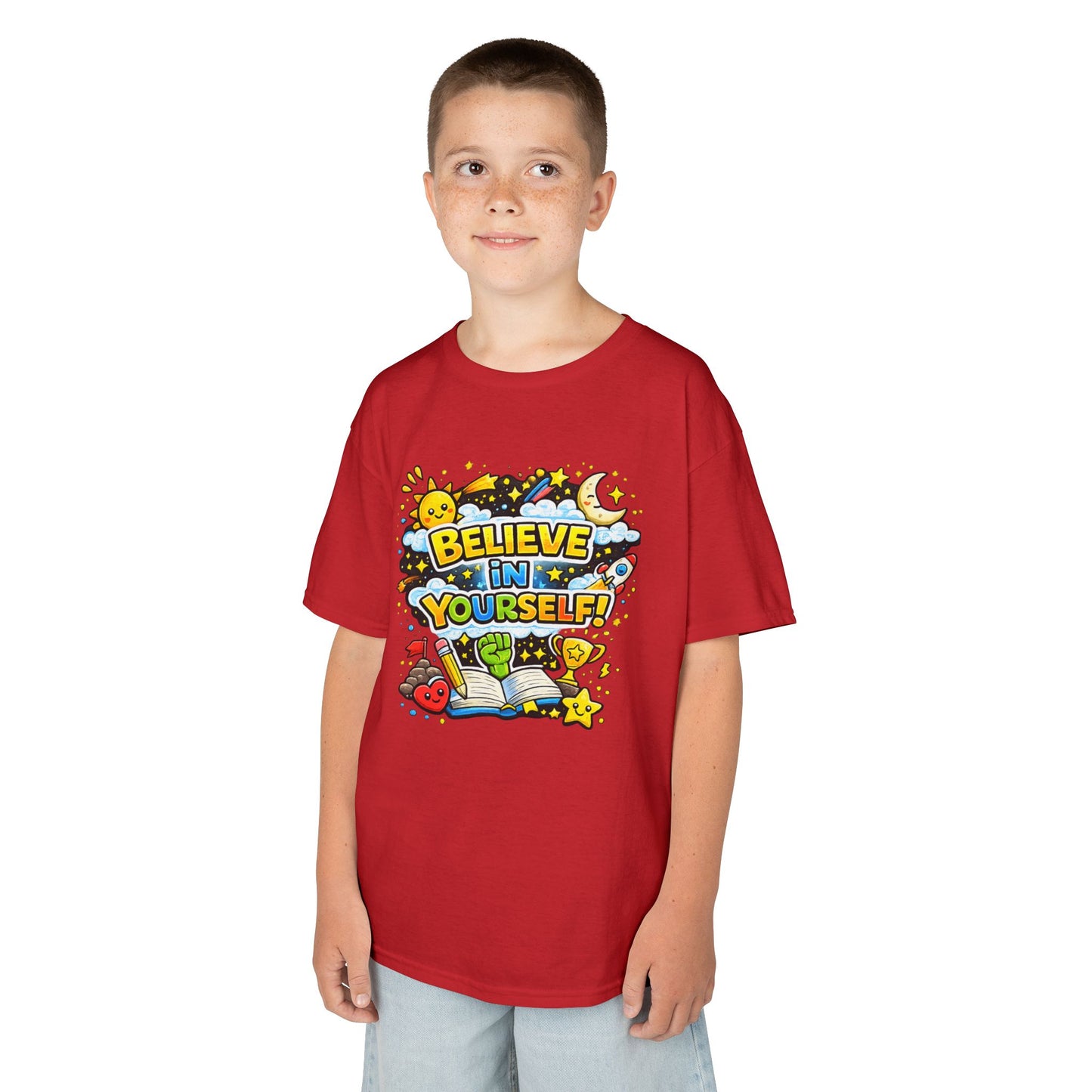 Kids Heavy Cotton™ Motivational T Shirt