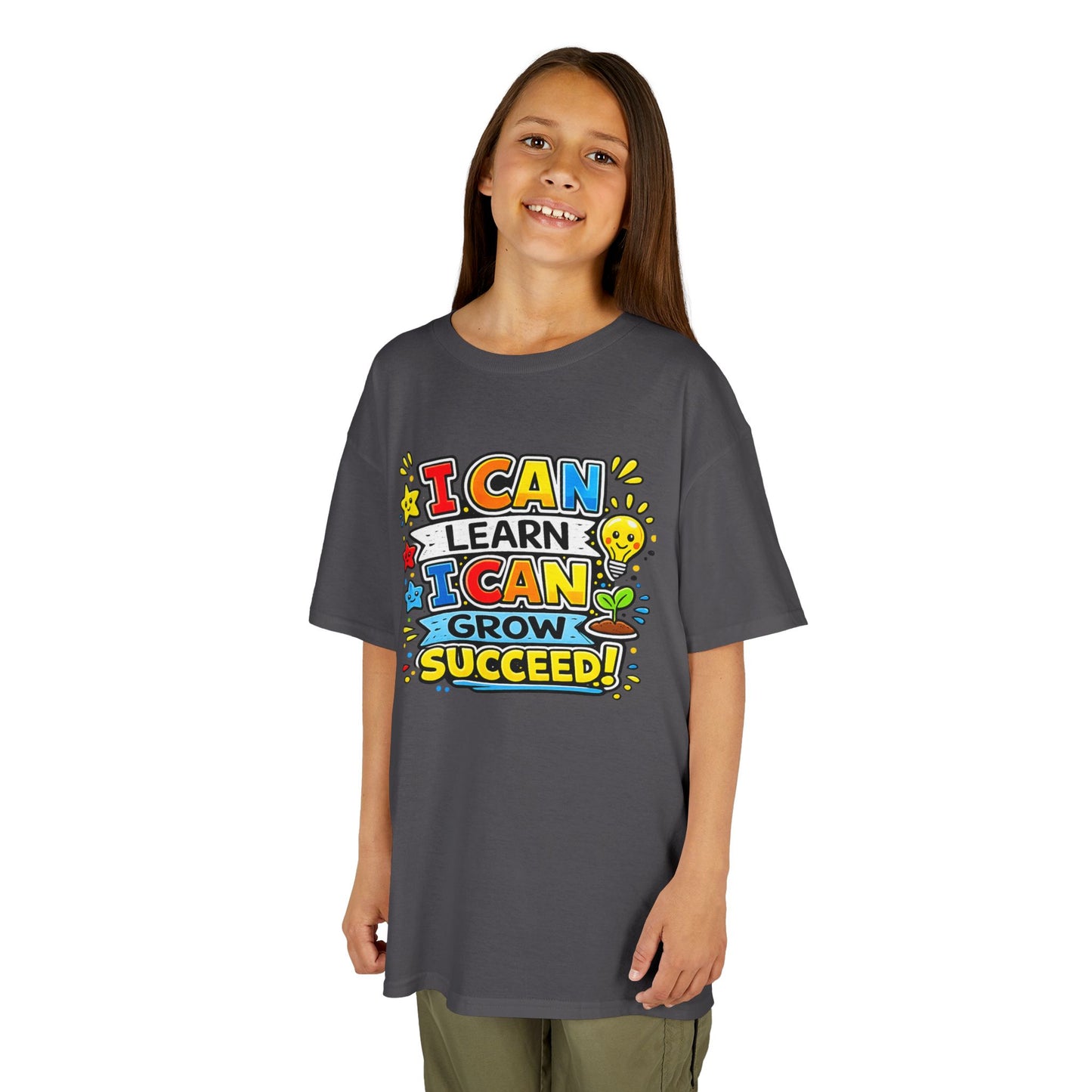 Kids Heavy Cotton™ Motivational Shirt