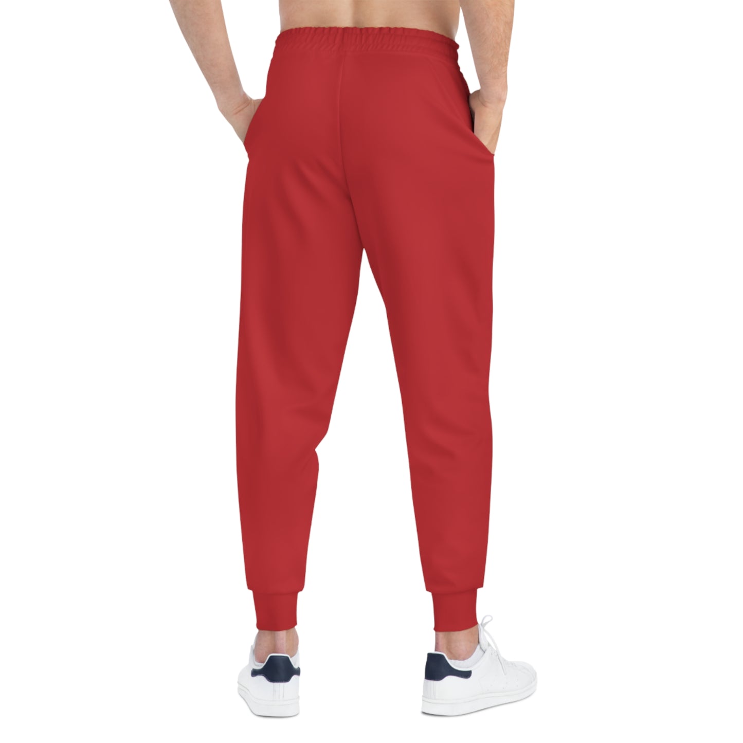 Elite Motivational UNISEX Joggers – Achieve in Comfort & Style (Red)