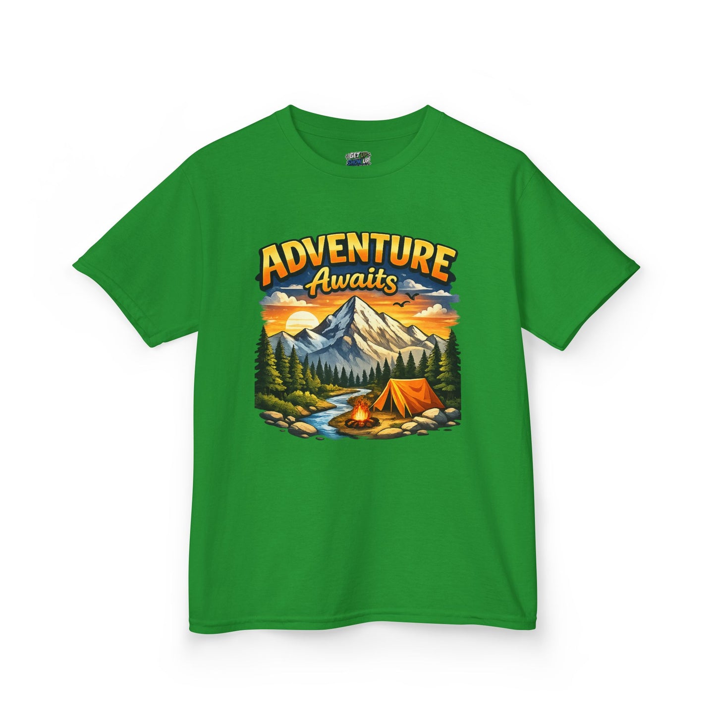 Kids Heavy Cotton™ Tee Adventure Awaits