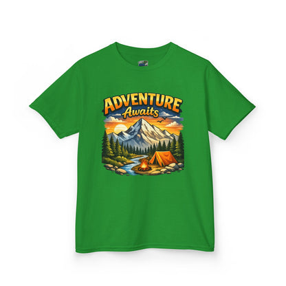 Kids Heavy Cotton™ Tee Adventure Awaits
