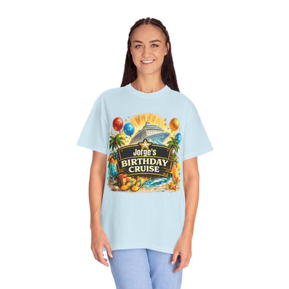 Custom Name Birthday Cruise Shirt