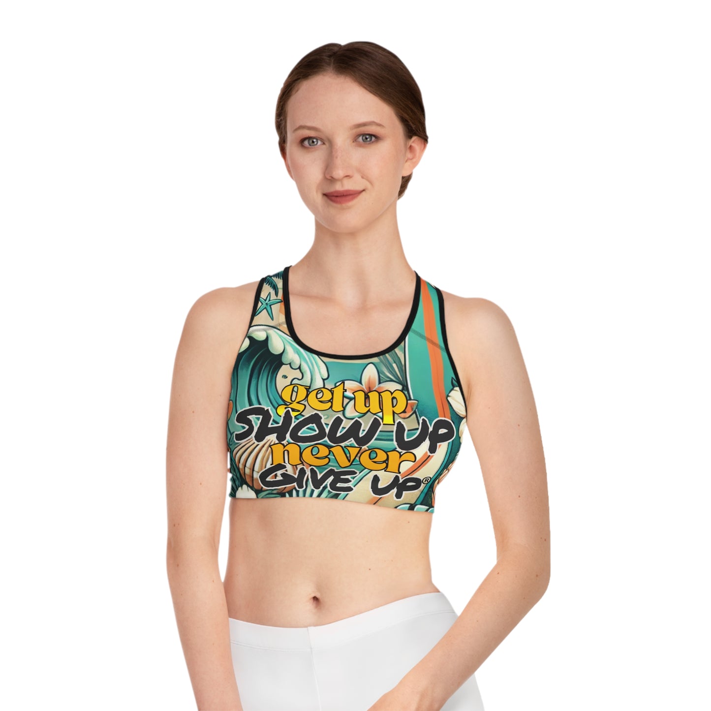 No Excuses Sports Bra – Train Hard, Stay Supported (PARADISE)