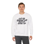 Relentless Drive Crewneck Sweatshirt UNISEX– Stay Warm, Stay Motivated