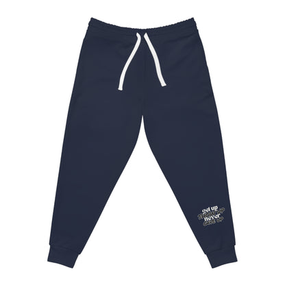 Elite Motivational UNISEX Joggers – Achieve in Comfort & Style (Navy)