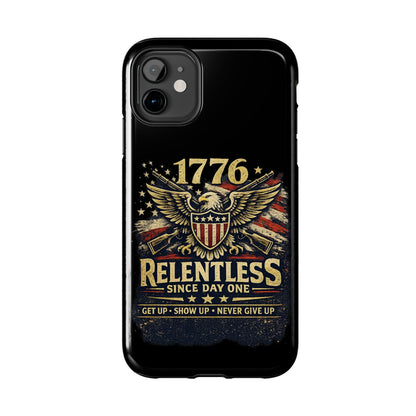 Patriotic 4th of July Tough Phone Case | Shockproof Protective Cover for iPhone & Samsung | USA Independence Day Design
