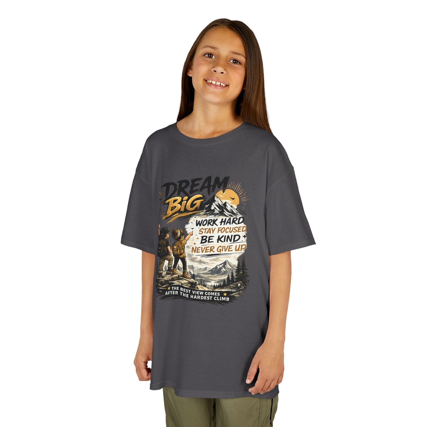 Kids Heavy Cotton™ Motivational T shirt