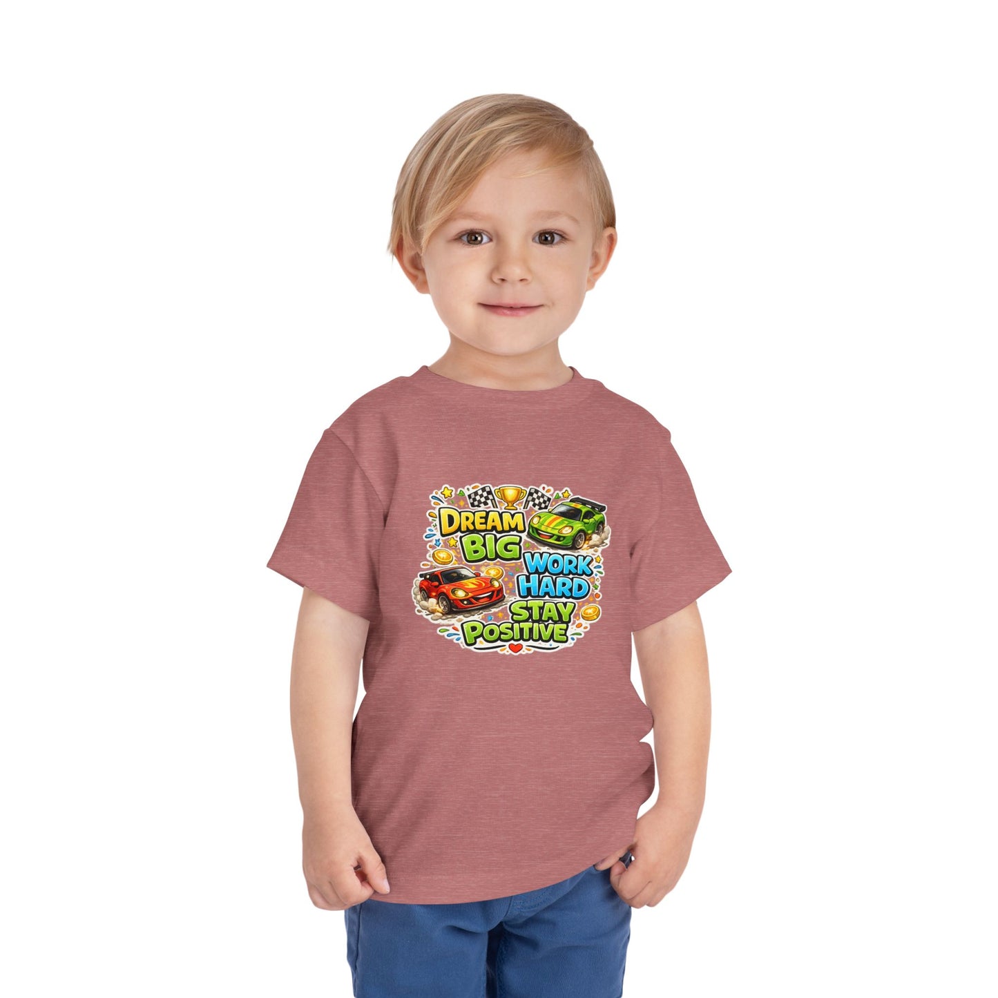 Toddler Motivational T-Shirt | Inspirational Kids Graphic Tee | Soft Cotton Toddler Shirt | Positive Mindset Children's Clothing | Everyday Comfort Tee