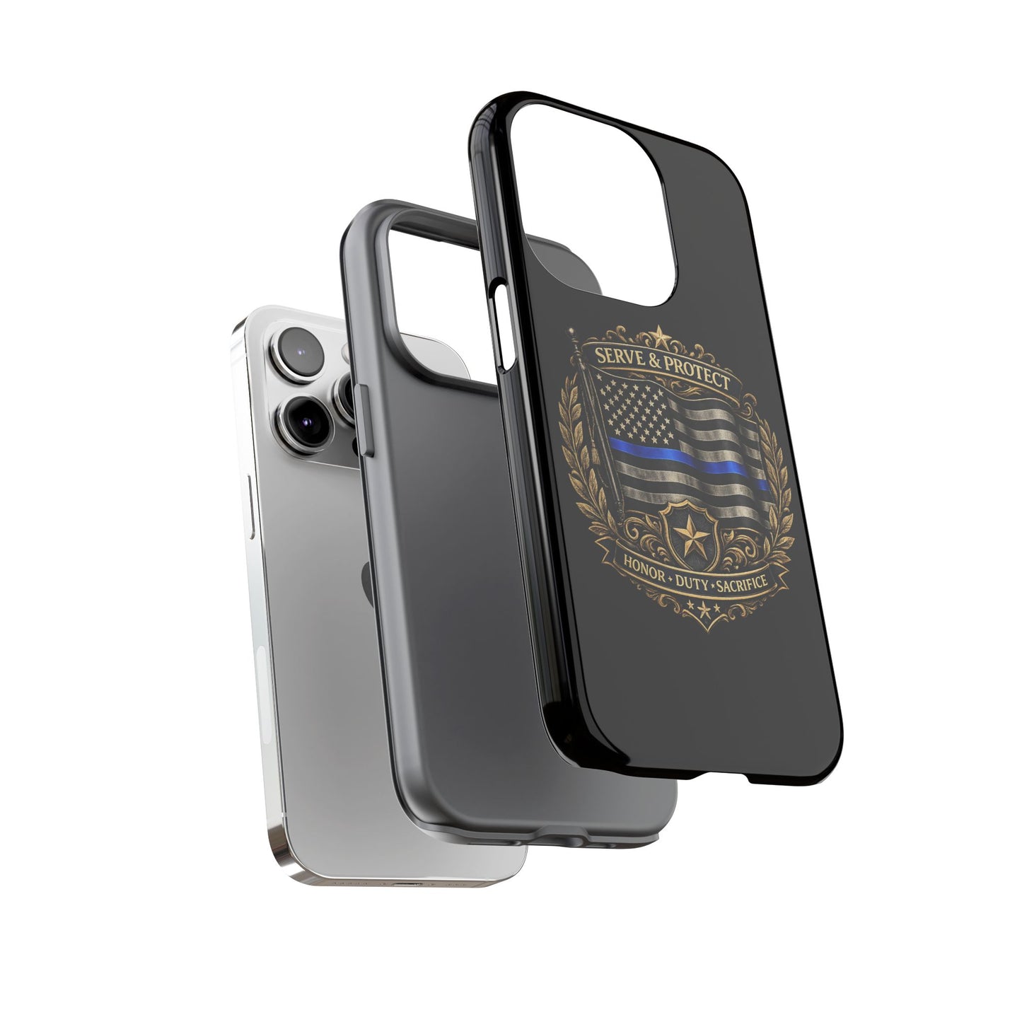 Blue Line Legacy Tough Phone Case
