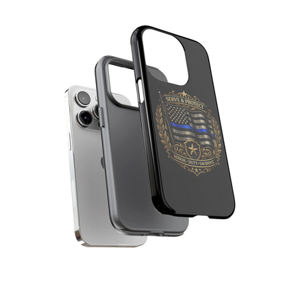 Blue Line Legacy Tough Phone Case
