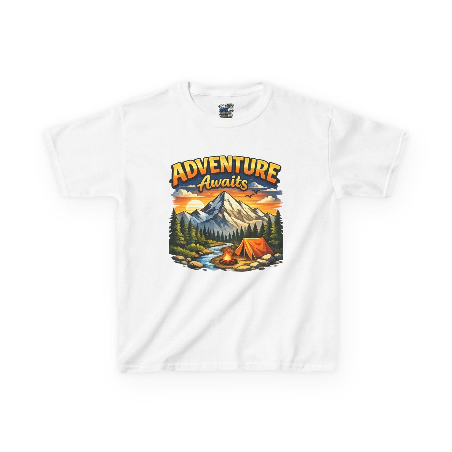 Kids Heavy Cotton™ Tee Adventure Awaits