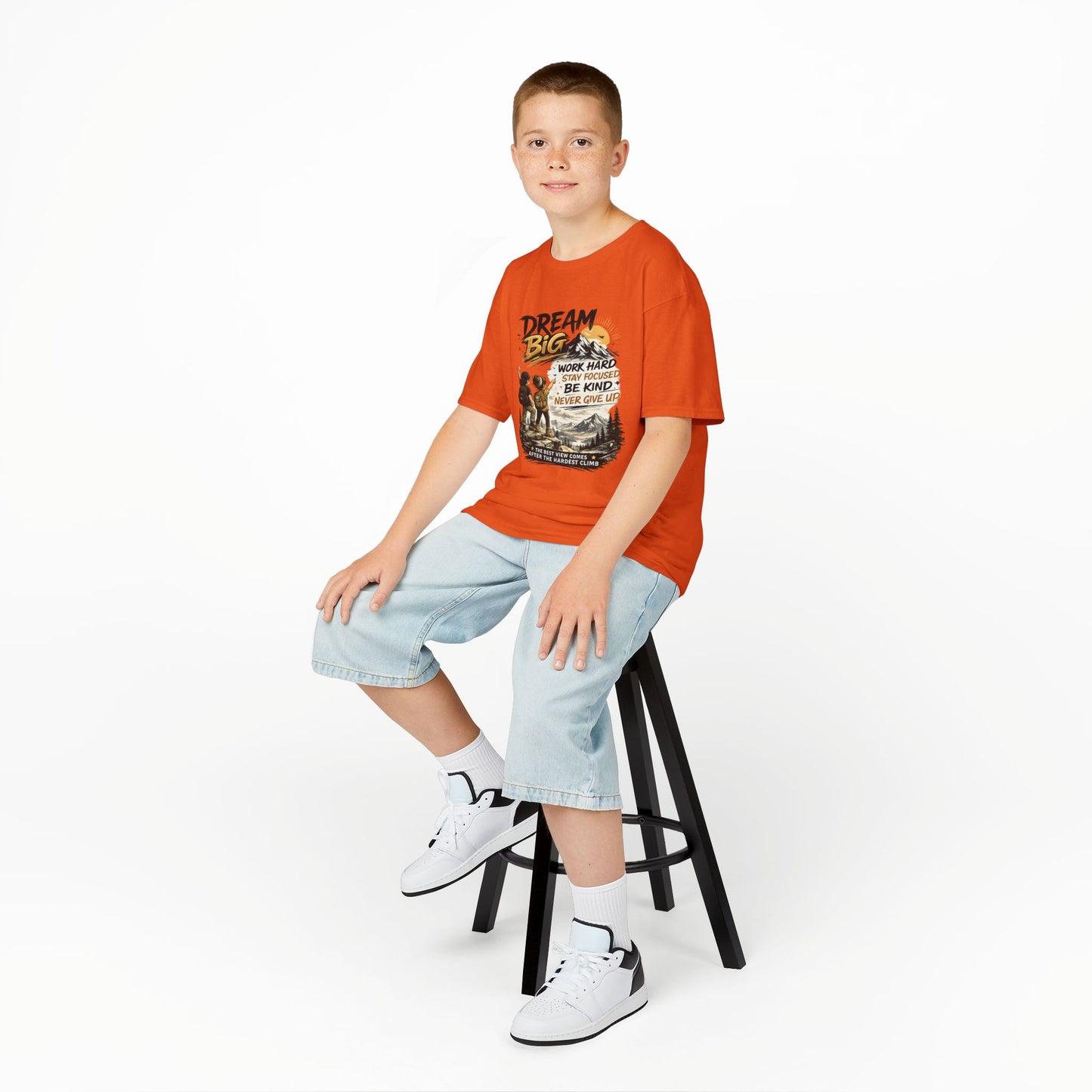 Kids Heavy Cotton™ Motivational T shirt