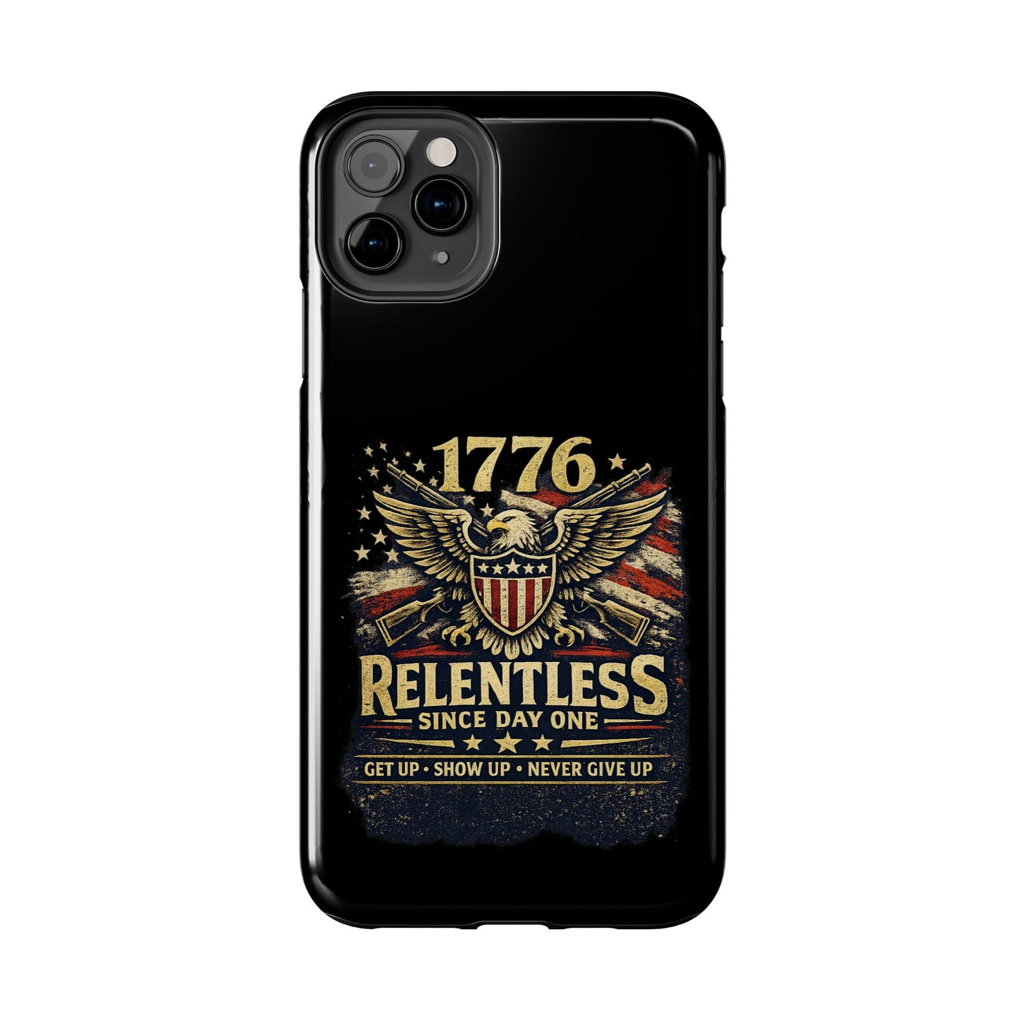 Patriotic 4th of July Tough Phone Case | Shockproof Protective Cover for iPhone & Samsung | USA Independence Day Design