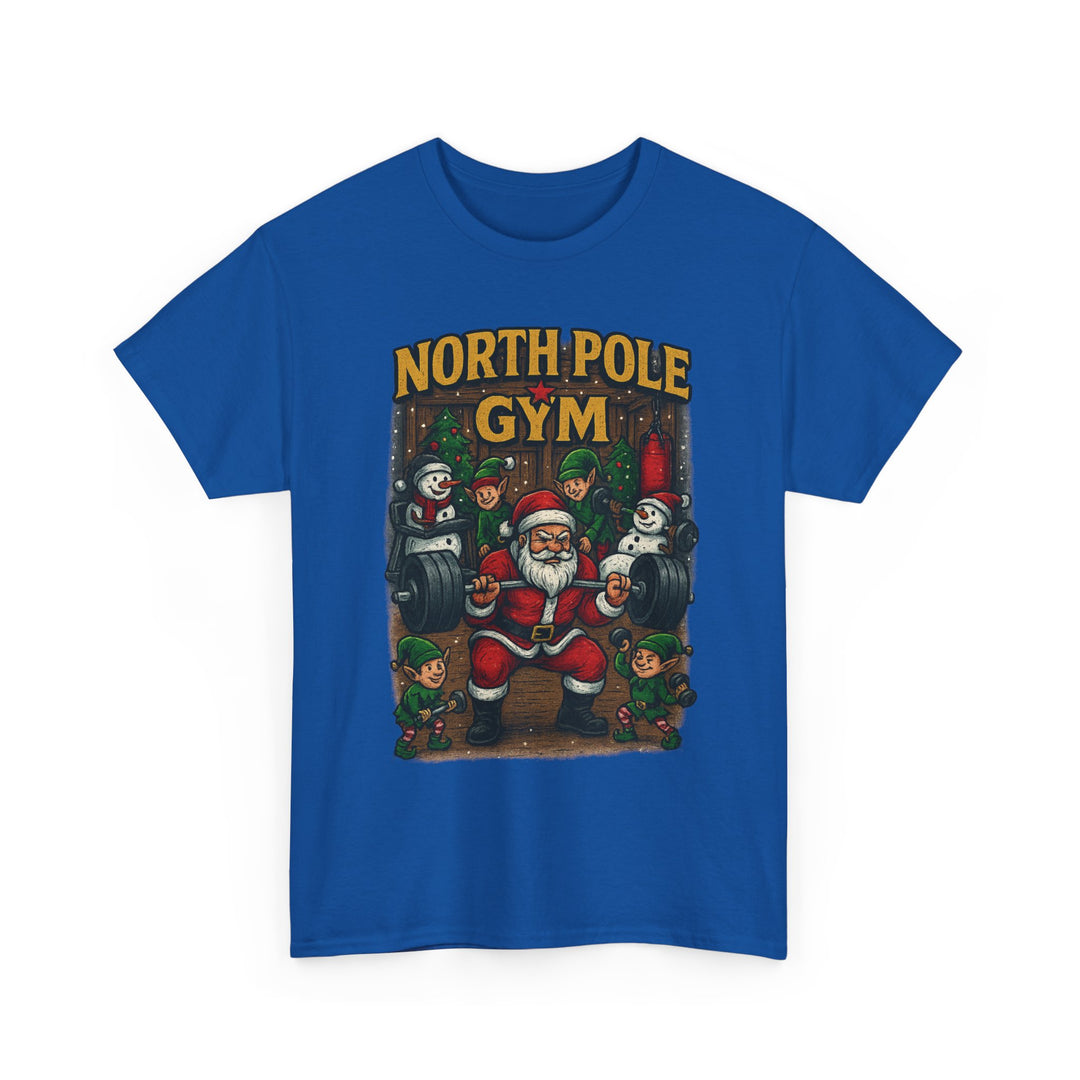 North Pole Gym. Unisex Heavy Cotton Tee