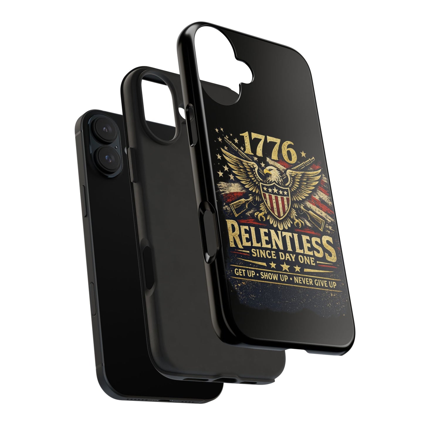 Patriotic 4th of July Tough Phone Case | Shockproof Protective Cover for iPhone & Samsung | USA Independence Day Design