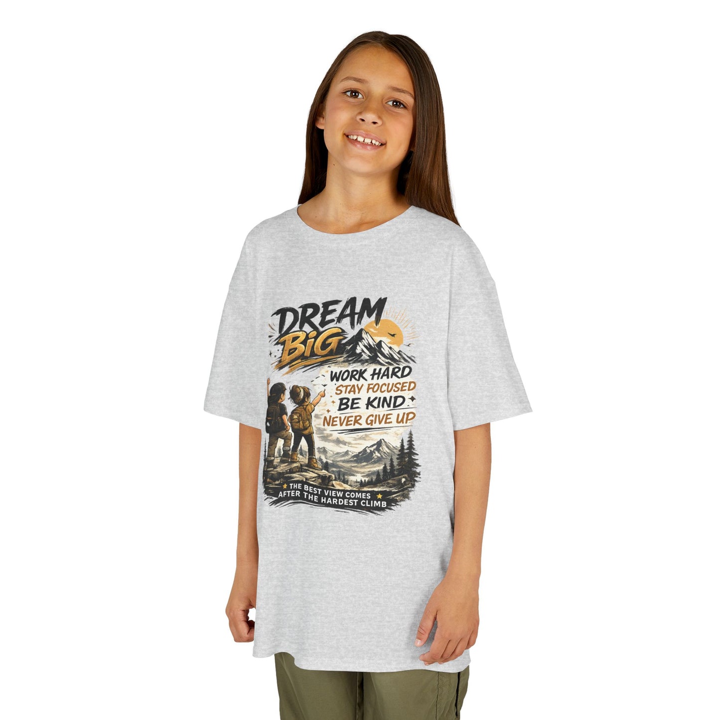 Kids Heavy Cotton™ Motivational T shirt