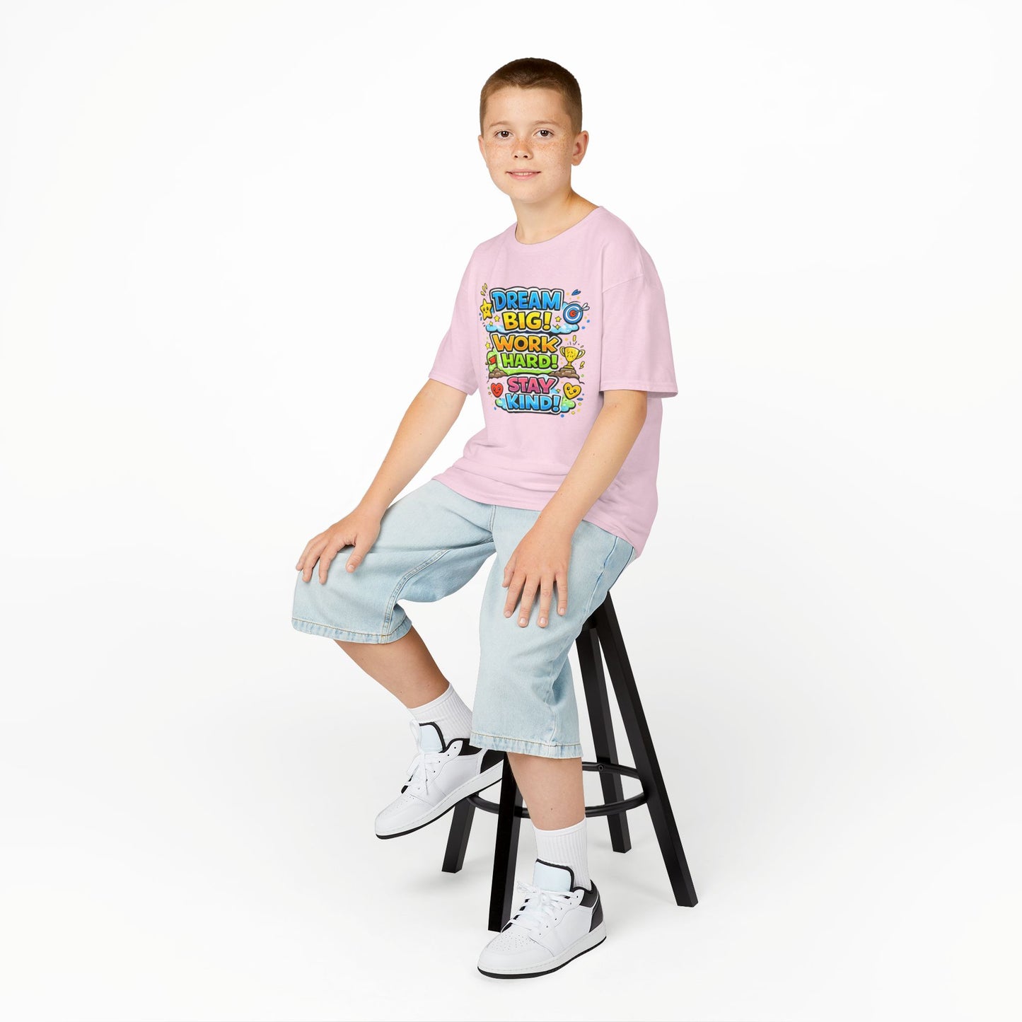 Kids Heavy Cotton™ Motivational Shirt