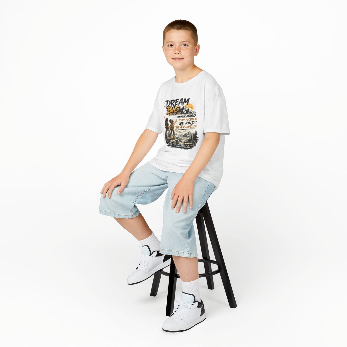 Kids Heavy Cotton™ Motivational T shirt