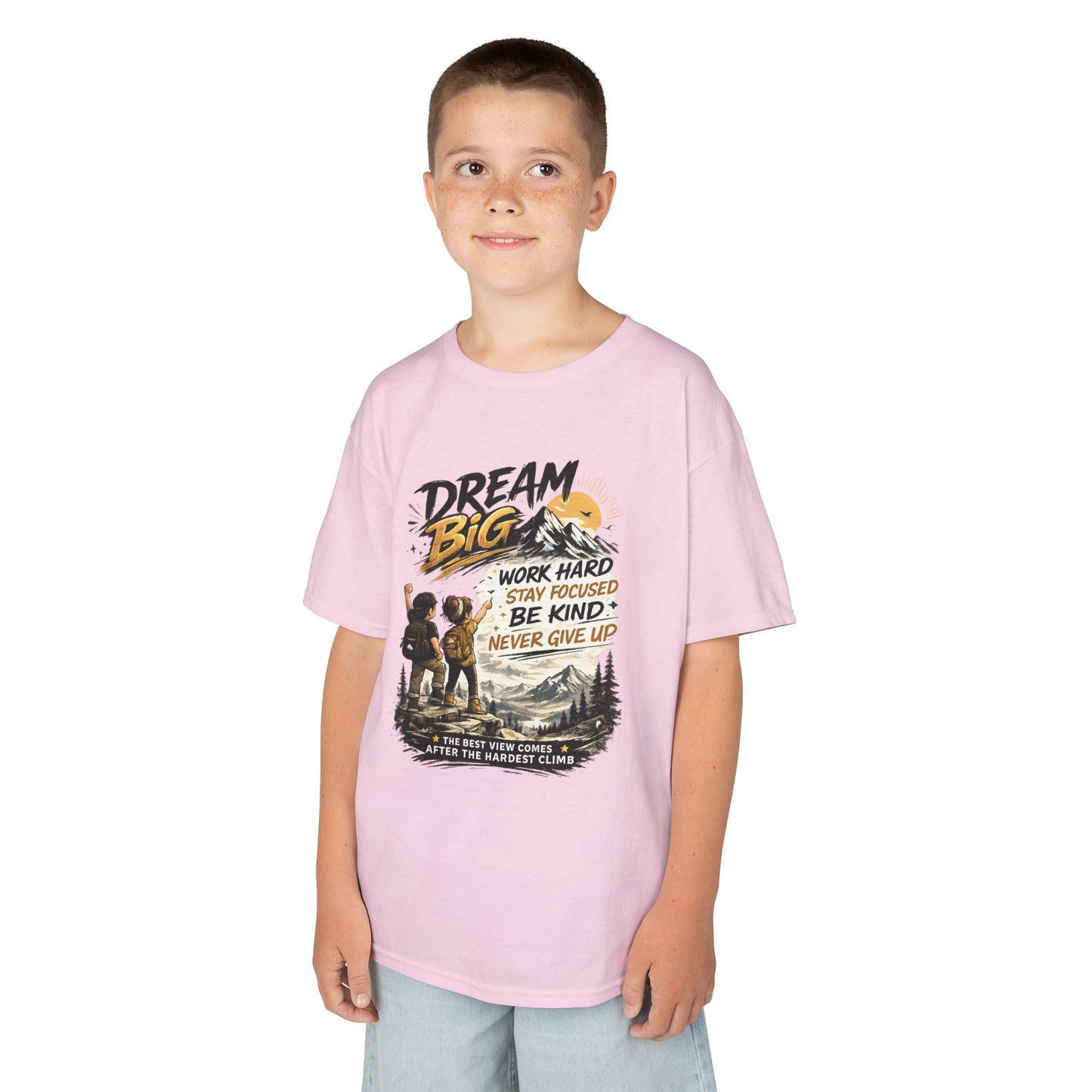 Kids Heavy Cotton™ Motivational T shirt