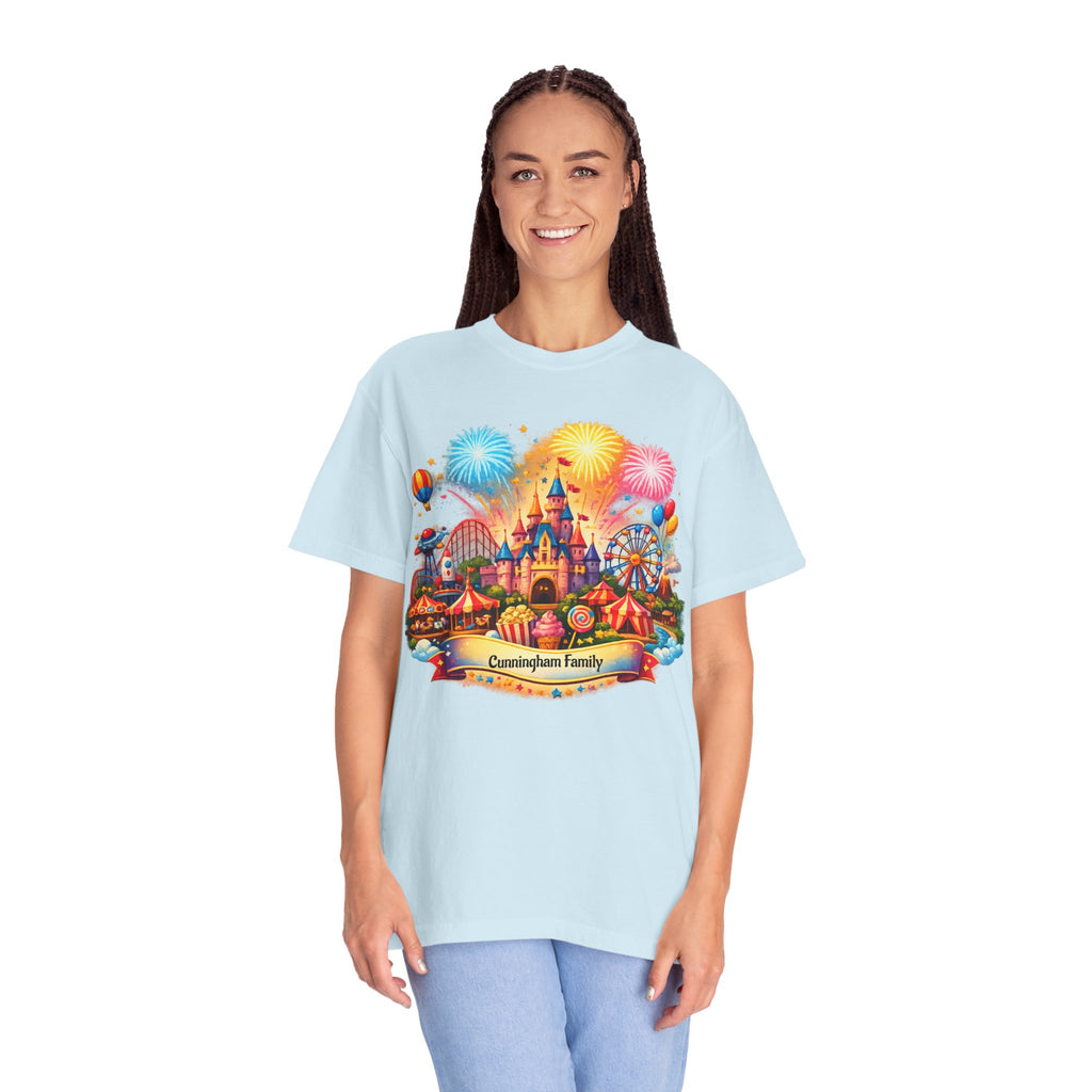 Customizable Name Graphic T-Shirt – for Disney Trips, Theme Park Vacations