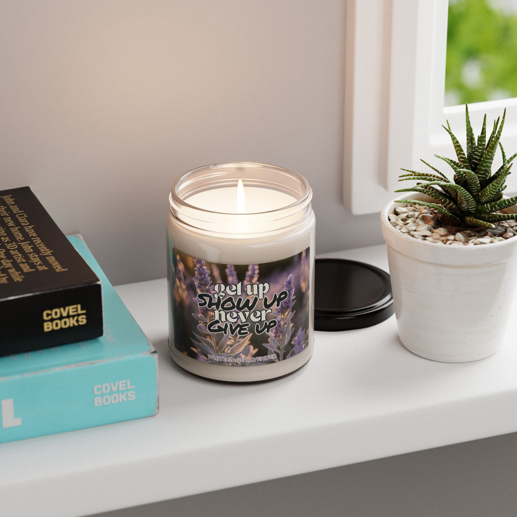 Focus & Flow Scented Soy Candle – Relax, Reset, & Recharge