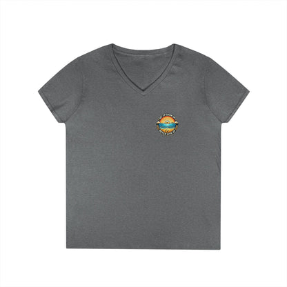 Women's V Neck-Strength in Motion