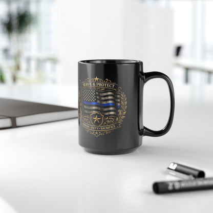 Blue Line Legacy Mug 15oz