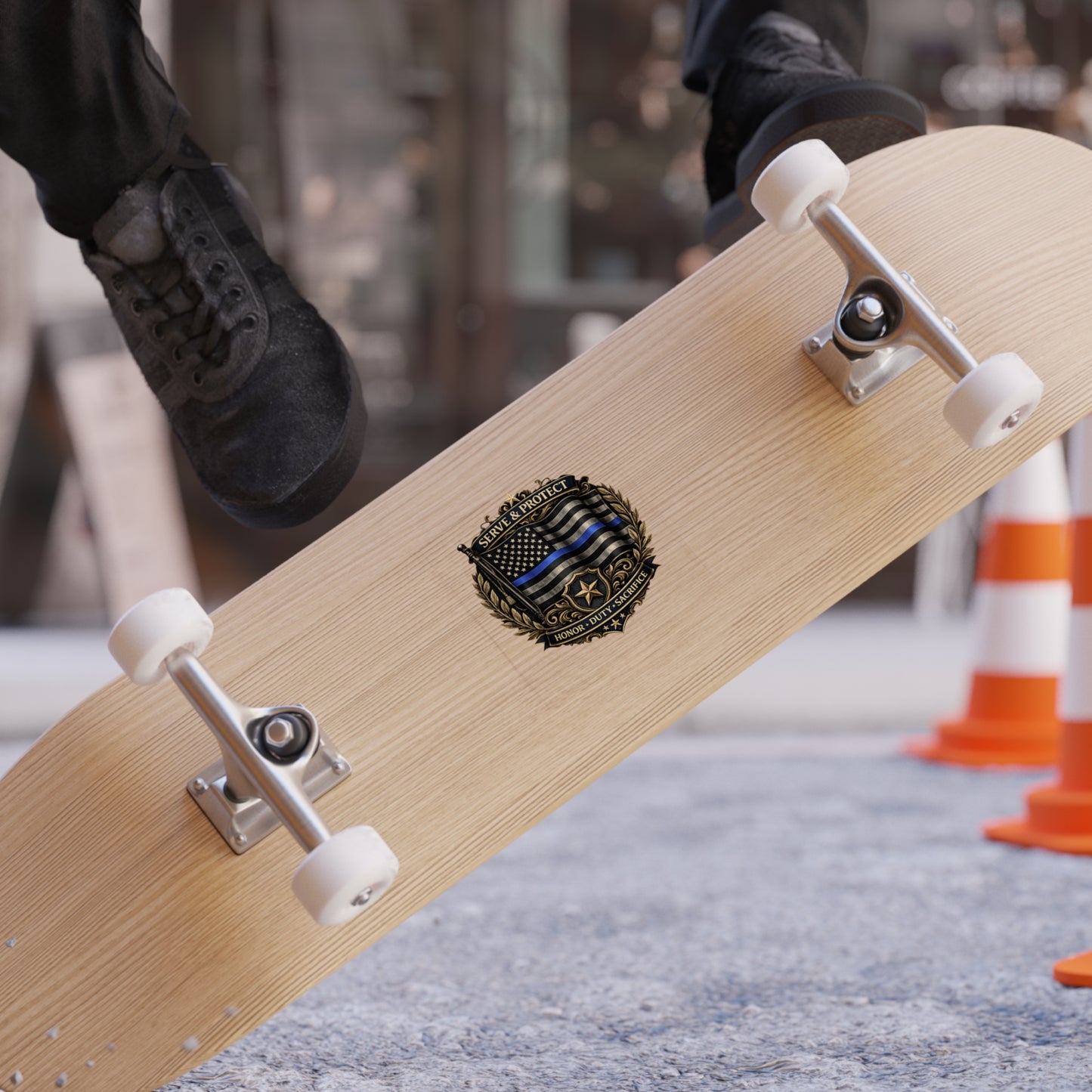 Blue Line Legacy Waterproof Sticker