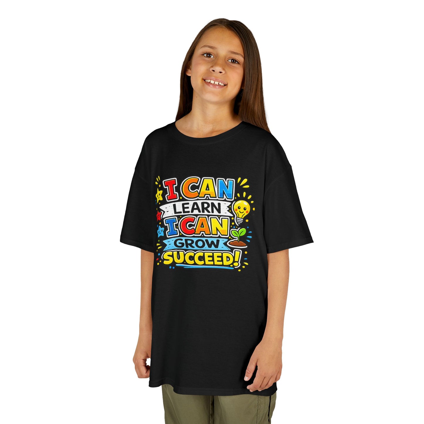 Kids Heavy Cotton™ Motivational Shirt