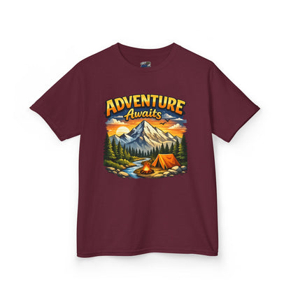 Kids Heavy Cotton™ Tee Adventure Awaits