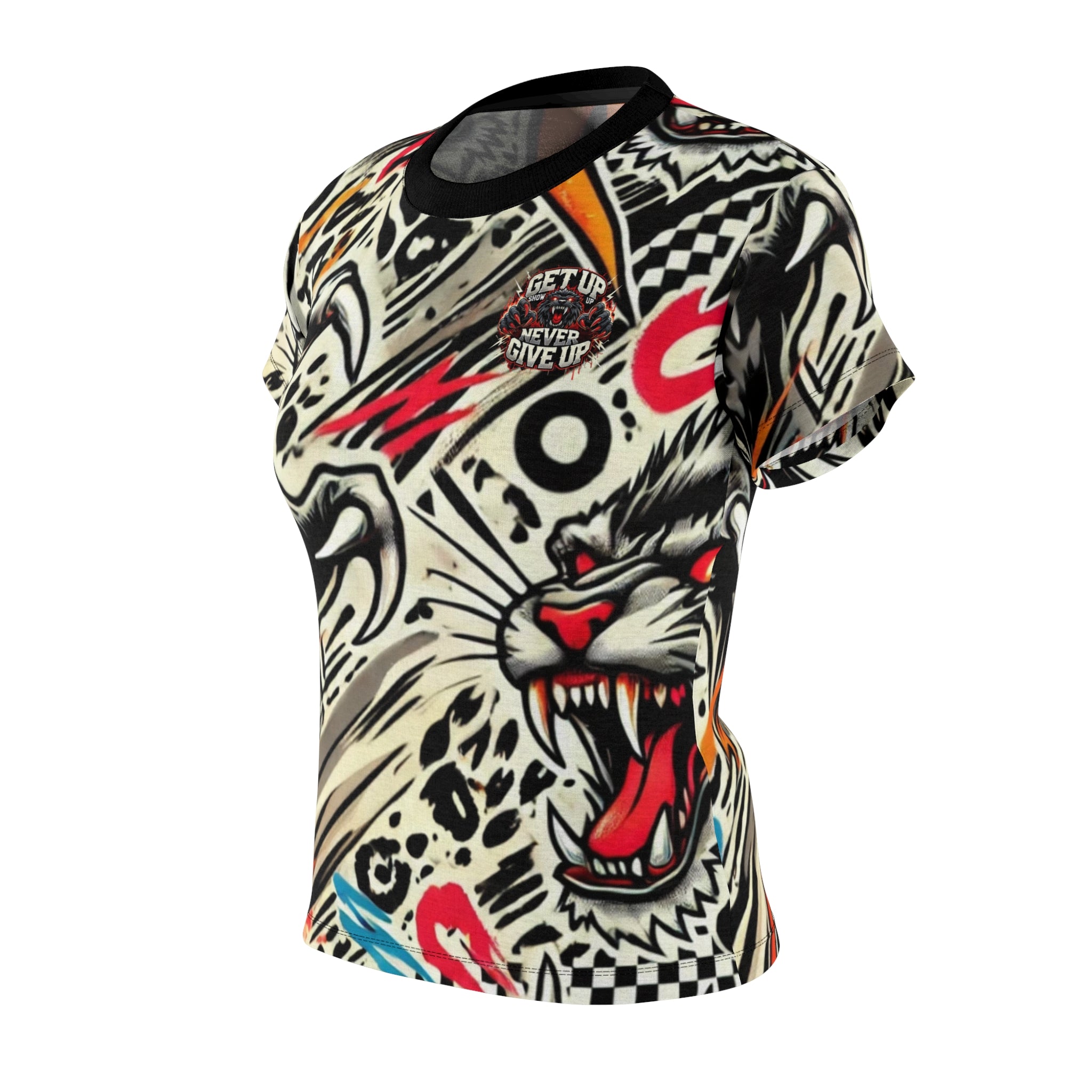 Women's Relentless Drive Tee – Get Up, Show Up, Never Give Up