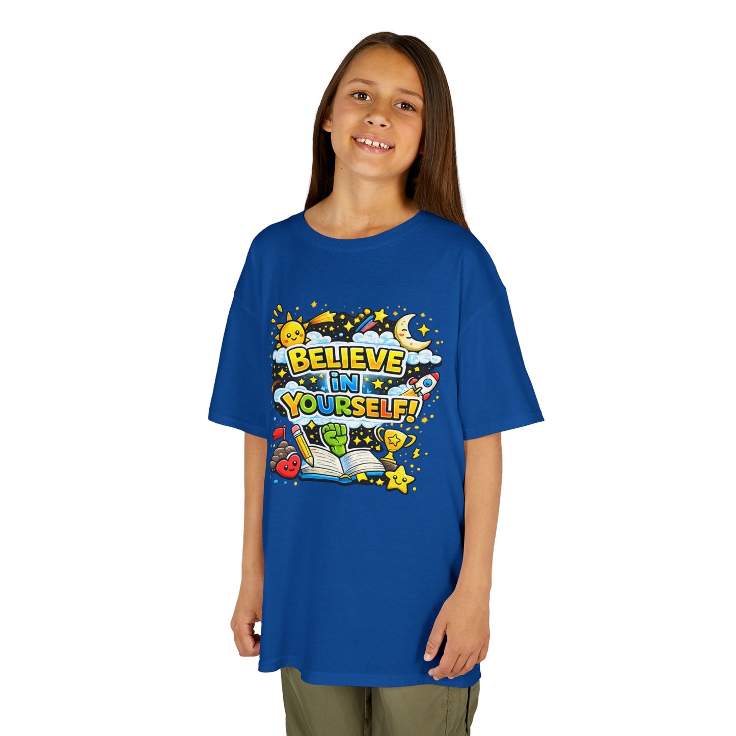 Kids Heavy Cotton™ Motivational T Shirt