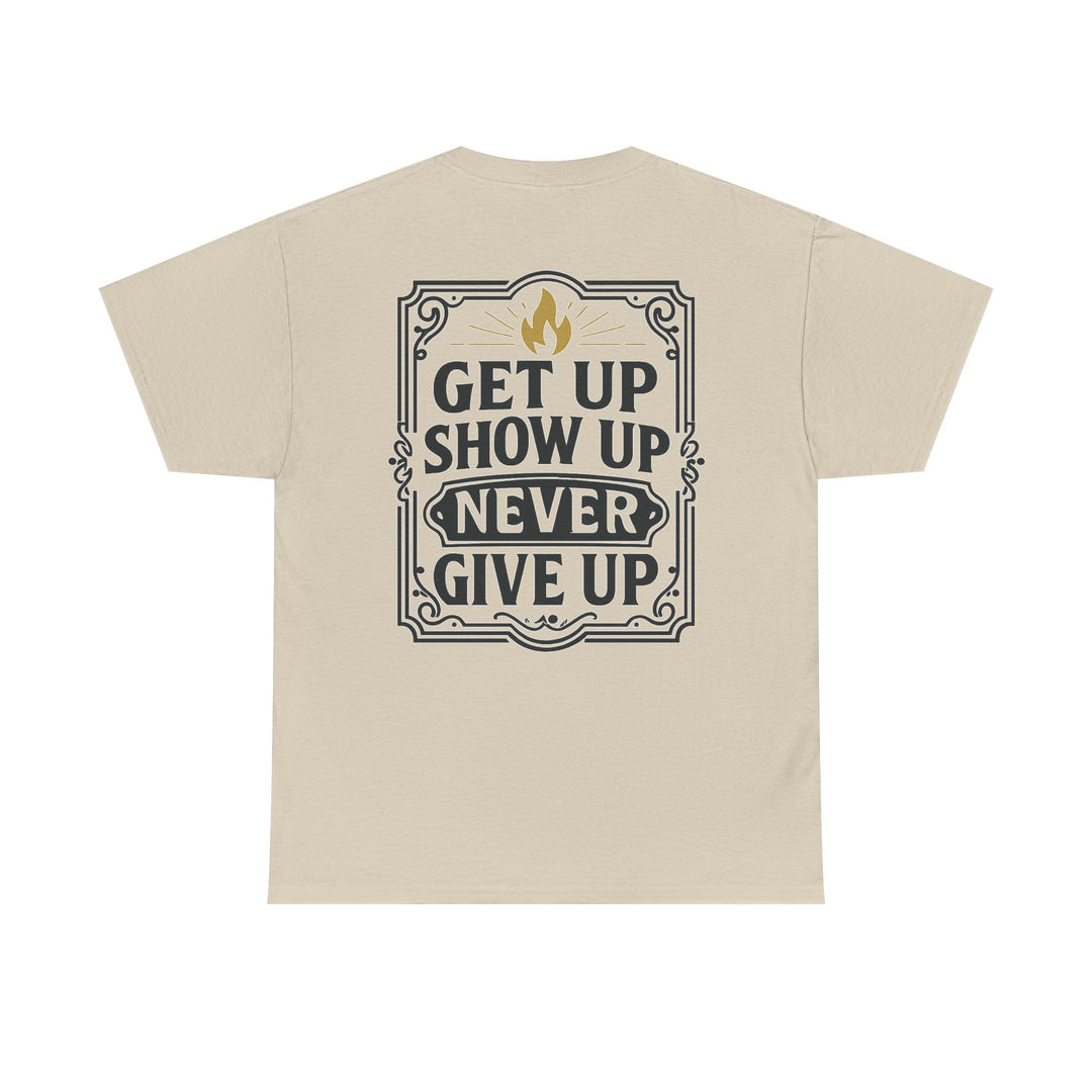 Barbells Over Breakdown. Unisex Heavy Cotton Tee