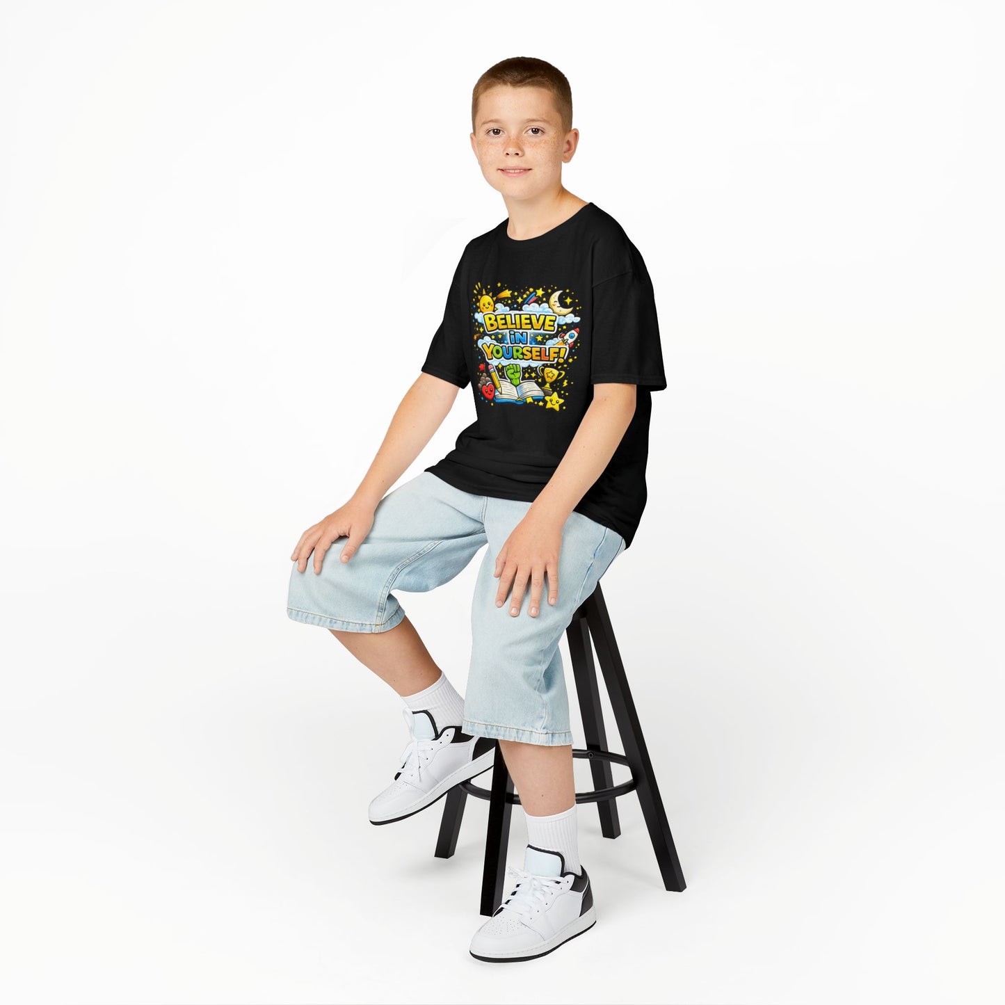 Kids Heavy Cotton™ Motivational T Shirt